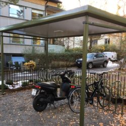 Cykeltak Favorit Plaza, Essingen
