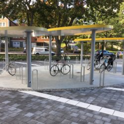 Cykeltak Palette Plaza, Sundbyberg